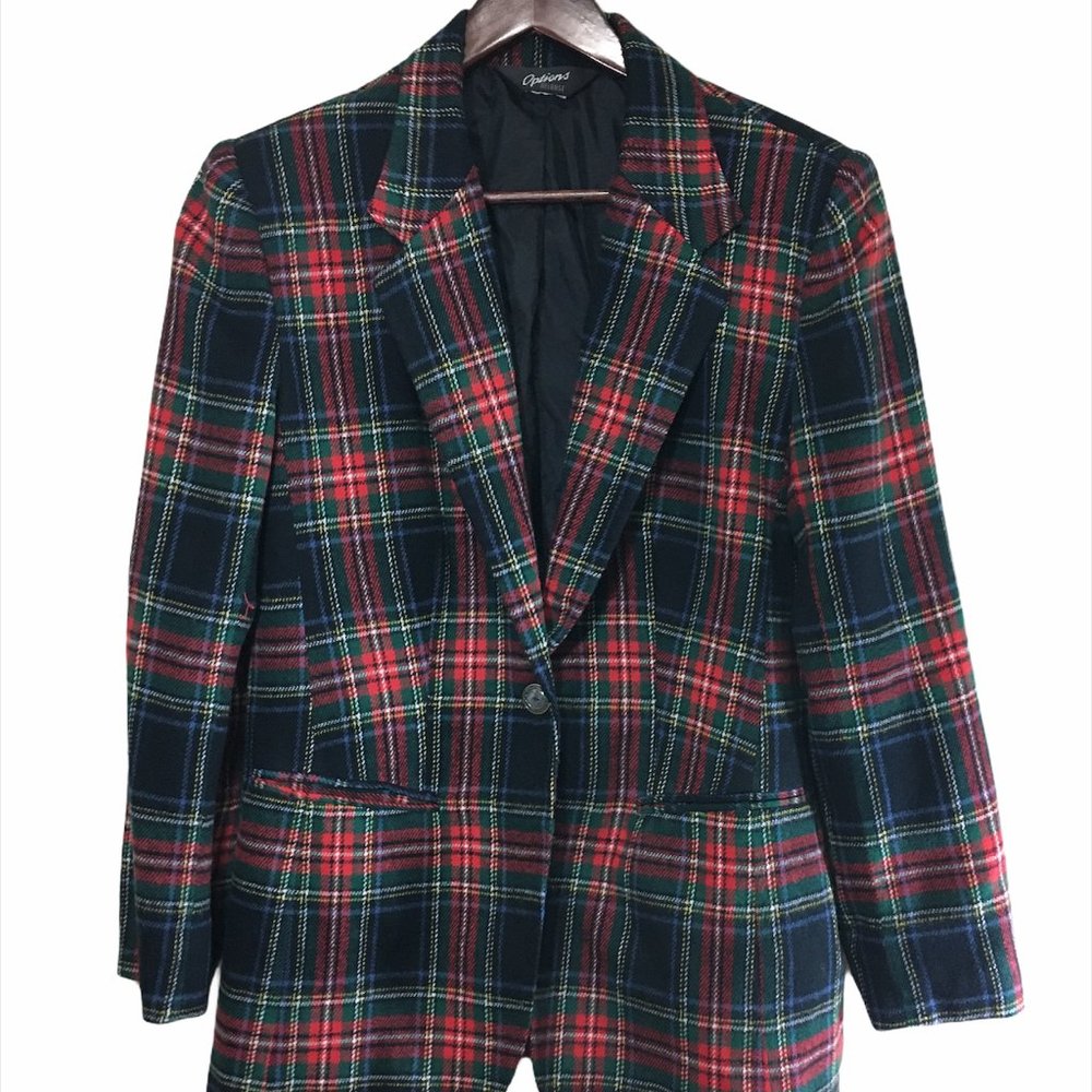 Options Melrose Blazer Medium Button Front - image 1